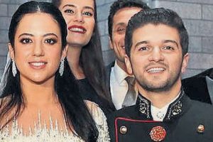 Amir Eromi ile Çiçek Meliha Gençer nikah masasına oturdu
