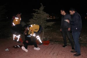Üniversite kampüsünde 'satırlı' kavga!
