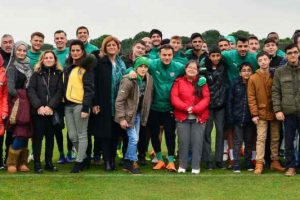 Özel Eğitim öğrencilerinden Bursaspor'a ziyaret