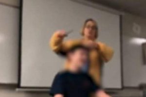 Öğrencisinin saçını zorla kesen öğretmene tutuklama