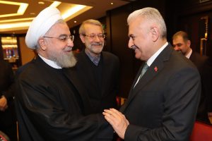 Yıldırım, Ruhani ile görüştü