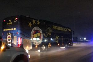 Bursa'da Fenerbahçe'ye yoğun güvenlik önlemi