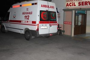 Başka hastaneye sevk edilen şahıs ambulanstan firar etti
