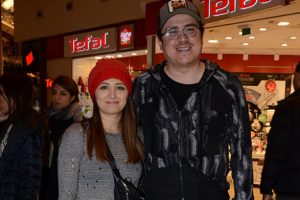 İbrahim-Nurdan Büyükak çifti alışveriş turunda
