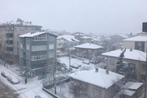 Kar Trakya'da etkisini sürdürüyor