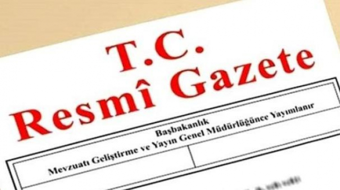 YSK kararı Resmi Gazete'de yayımlandı