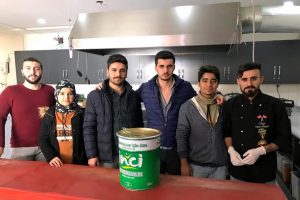 Üniversiteli öğrenciler bitkisel atık yağların geri kazanımı için çalışma yaptılar