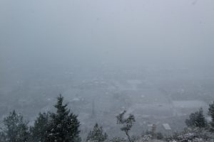 Bursa İznik beyazlara büründü