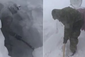 Jandarmadan 'kar kış yok terörle mücadele var' paylaşımı