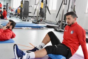 Erzurumspor'da ikinci yarı hazırlıkları