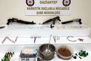 Gaziantep'te uyuşturucu operasyonu: 5 tutuklama