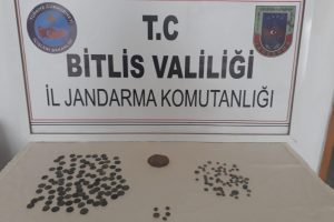 168 parça tarihi eser ele geçirildi; 1 gözaltı
