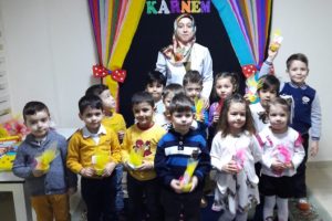 Şehit Serdar Kur'an kursunda karne heyecanı