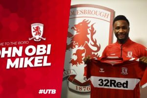 John Obi Mikel Middlesbrough'da