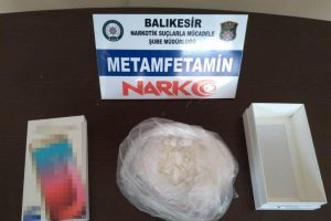 Otogarda 209 gram metamfetamin bulundu