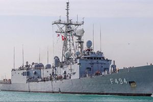 TCG Gökçeada Fırkateyni Pakistan'a ulaştı