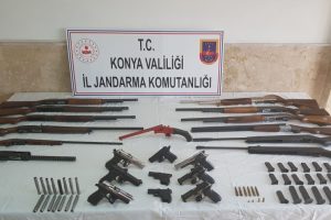 Jandarma'dan kaçak silah operasyonu