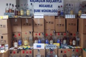 Sahte içki operasyonu! 1 tutuklama