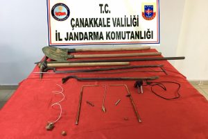 Kaçak kazı yapan 4 kişi yakalandı