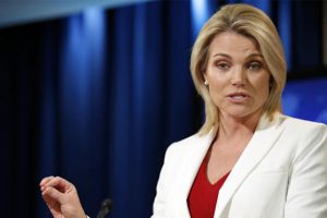 Nauert, ABD'nin BM Daimi Temsilciliği adaylığından çekildi