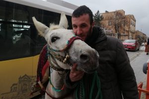 Şoke eden görüntünün ardından o eşeğin sahibi konuştu!