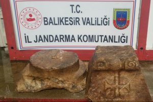 Balıkesir'de tarihi eser operasyonu