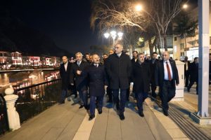 Bakan Ersoy'dan Amasya'da tarih turu
