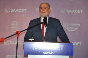 Saadet Partisi Genel Başkanı Karamollaoğlu Bursa'da konuştu