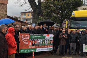 Bursa İznik'ten Türkmen dağına uzanan yardım eli