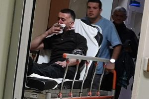 Bursa'da şişirilen lastik patladı: 2 yaralı