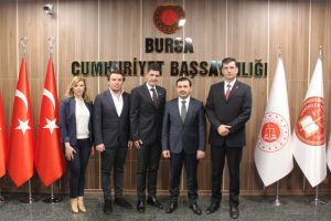 BOSİAD'dan Başsavcı Kuş'a ziyaret