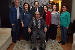 Başkan Ataç hasta ziyaretlerini sürdürüyor