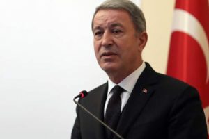 Bakan Akar'dan başsağlığı mesajı