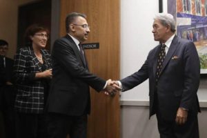 Oktay Christchurch'te açıklamalarda bulundu