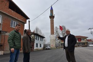 Bursa'da camisiz minare köyün sembolü oldu