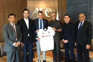 Fikret Orman, AFC Başkanı Al Khalifa'yla bir araya geldi!