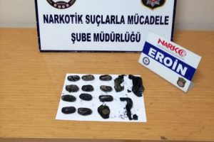 Midesinden 192 gram eroin çıktı