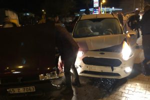 AK Partili Belediye Başkanı kaza yaptı