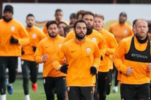 Galatasaray lig arasında hazırlıklarını sürdürdü