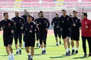 A Milli Futbol Takımı, Arnavutluk'ta çalıştı