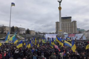 Ukrayna'da 'yolsuzluk' protestosu