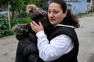 Mahalleliyi ağlatan manzara