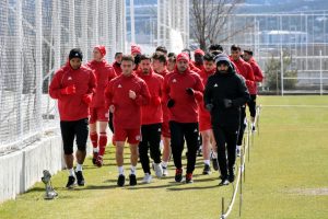 Demir Grup Sivasspor'da Kayserispor maçı hazırlıkları sürüyor