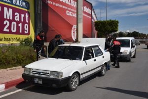 Hırsızlık şüphelisi polisten kaçamadı
