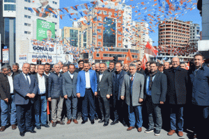 Bursa'da 'Sevgi Yürüyüşü'ne büyük ilgi