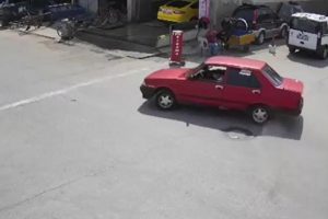 Drift yapan sürücüye ağır ceza