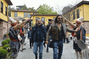Bursa'da fetih şenliklerinde Diriliş izdihamı yaşandı
