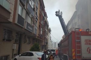 İstanbul'da korkutan yangın