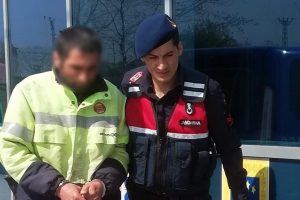 Karavandan televizyon çalan zanlı tutuklandı!