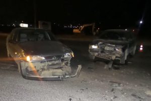 İki otomobil çarpıştı: 1 yaralı